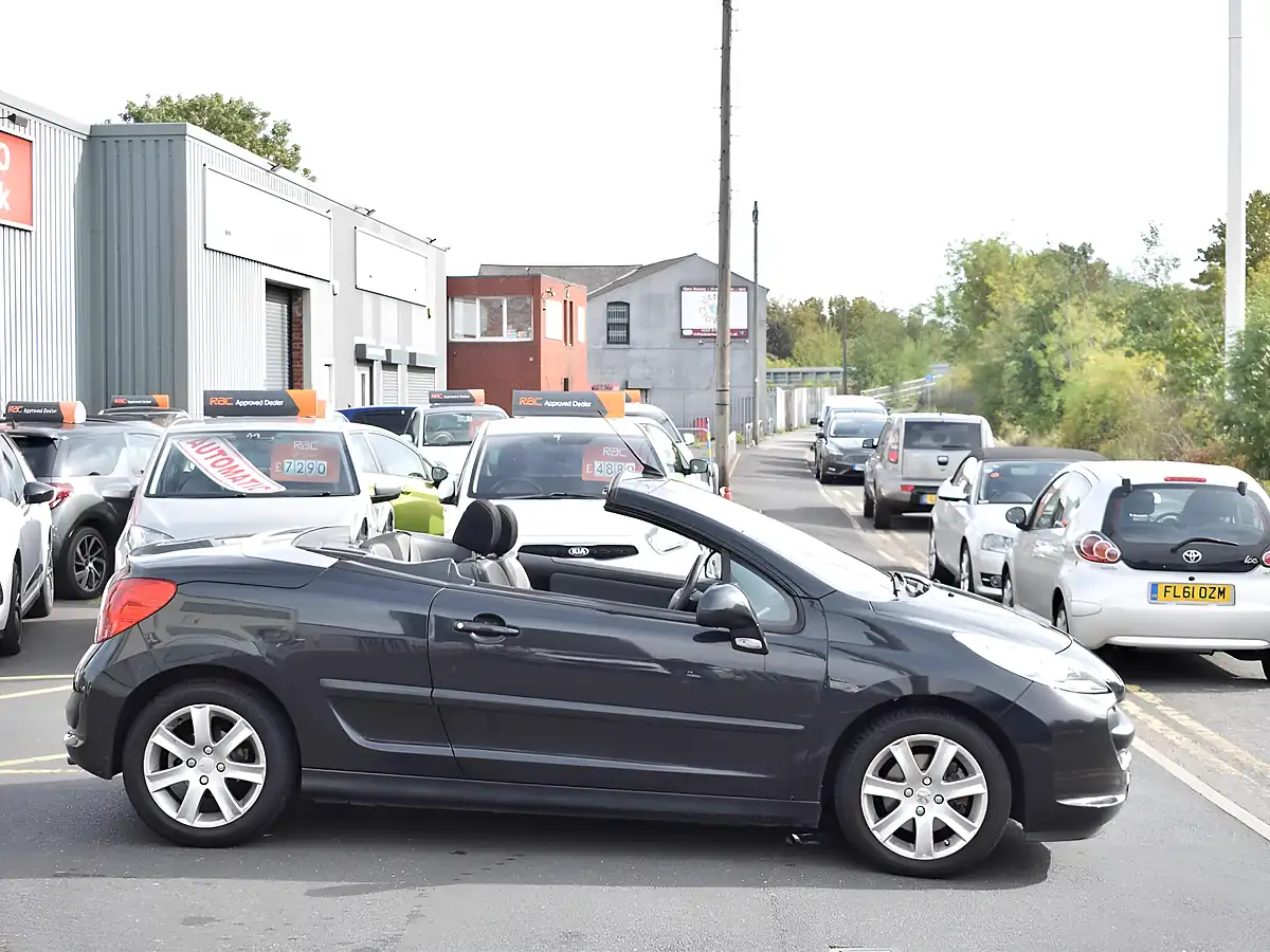 Used 2008 Peugeot 207 Cc Sport Black - Interior and Exterior details 10