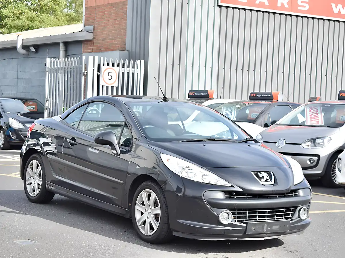 Used 2008 Peugeot 207 Cc Sport Black - Interior and Exterior details 2
