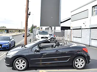 Used 2008 Peugeot 207 Cc Sport Black - Interior and Exterior details 6
