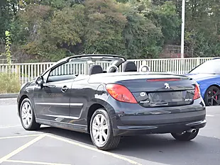 Used 2008 Peugeot 207 Cc Sport Black - Interior and Exterior details 7