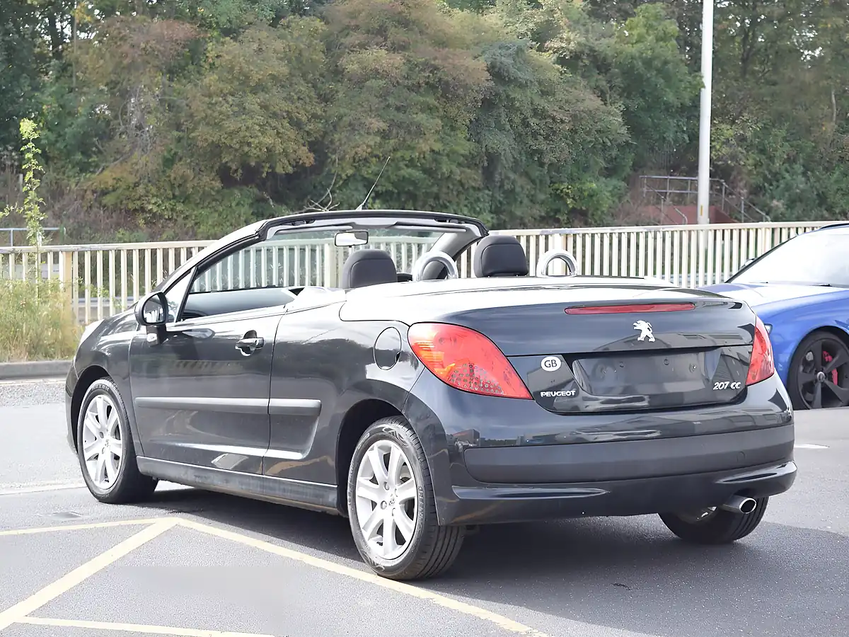 Used 2008 Peugeot 207 Cc Sport Black - Interior and Exterior details 7