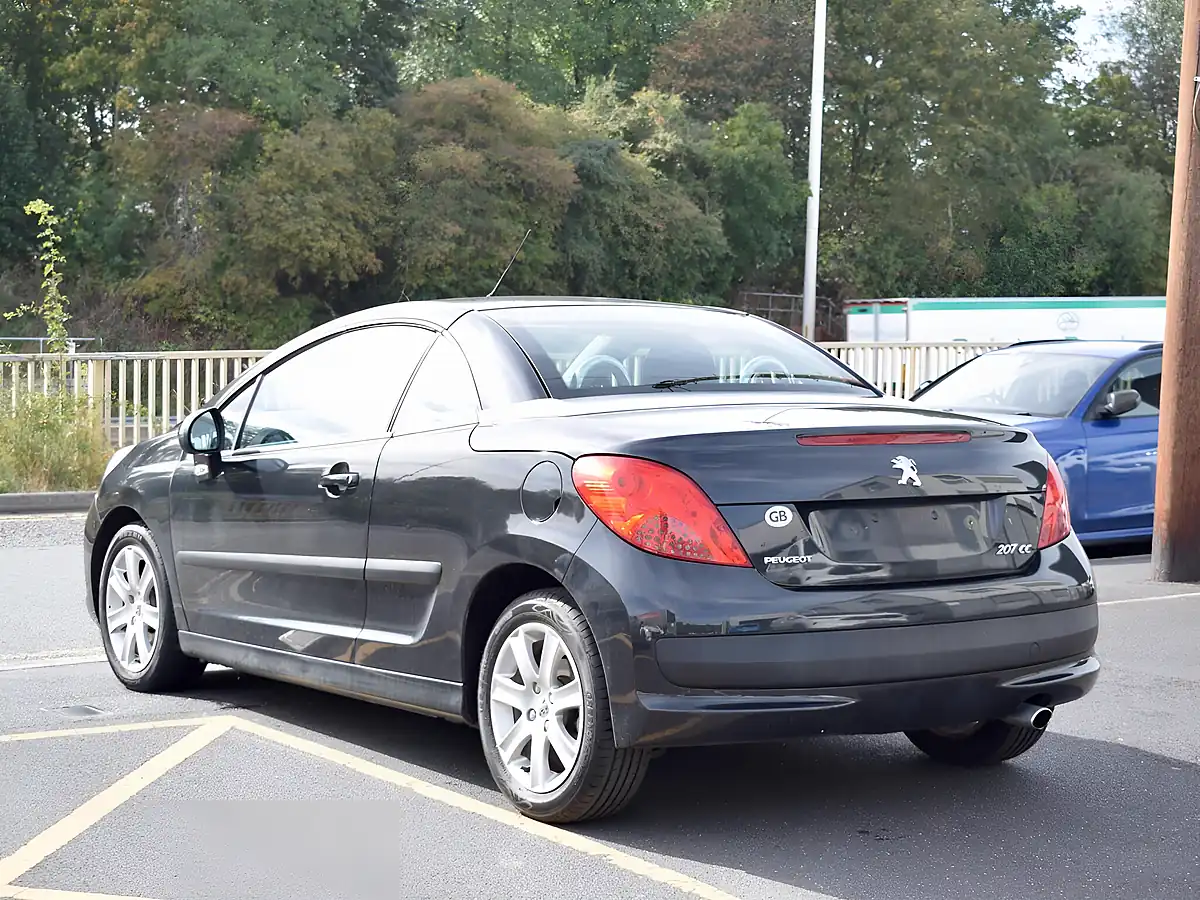 Used 2008 Peugeot 207 Cc Sport Black - Interior and Exterior details 8