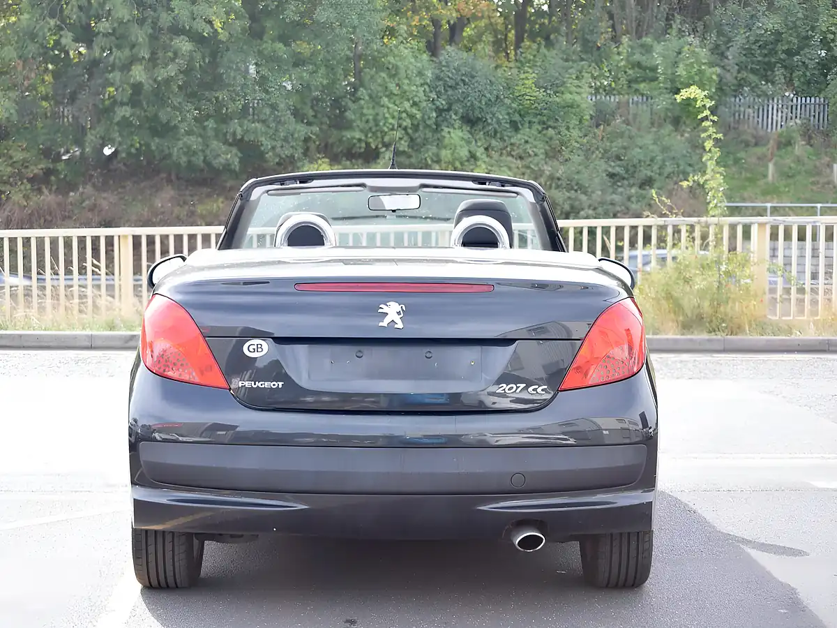 Used 2008 Peugeot 207 Cc Sport Black - Interior and Exterior details 9