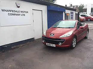 Used 2008 Peugeot 207 Cc Sport Red - Interior and Exterior details 16