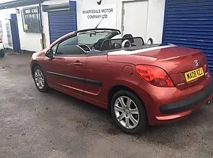Used 2008 Peugeot 207 Cc Sport Red - Interior and Exterior details 17