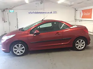 Used 2008 Peugeot 207 Cc Sport Red - Interior and Exterior details 6