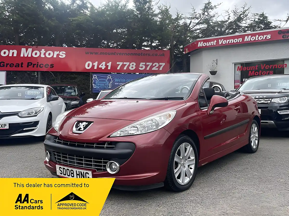 Used 2008 Peugeot 207 Sport Red - Front View