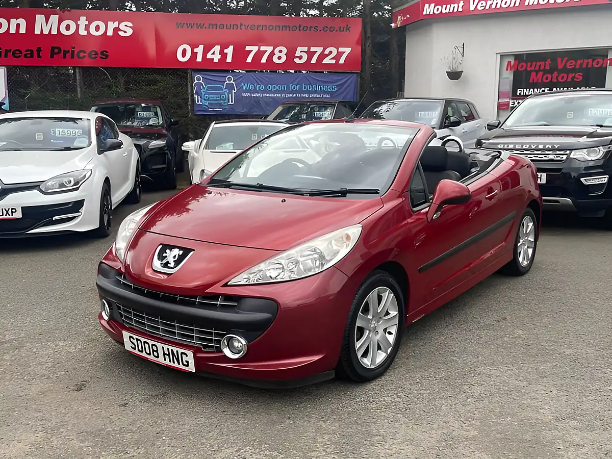 Used 2008 Peugeot 207 Sport Red - Interior and Exterior details 2