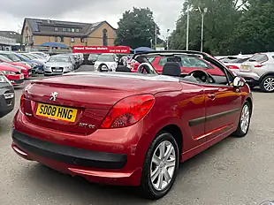 Used 2008 Peugeot 207 Sport Red - Interior and Exterior details 8