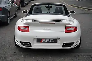 Used 2008 Porsche 911 Turbo Cabriolet White - Interior and Exterior details 10