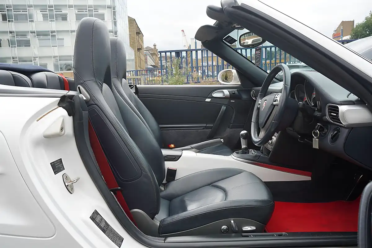 Used 2008 Porsche 911 Turbo Cabriolet White - Interior and Exterior details 12
