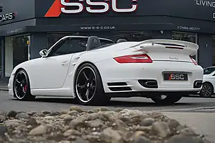 Used 2008 Porsche 911 Turbo Cabriolet White - Interior and Exterior details 2