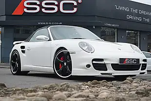 Used 2008 Porsche 911 Turbo Cabriolet White - Interior and Exterior details 4
