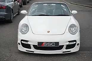 Used 2008 Porsche 911 Turbo Cabriolet White - Interior and Exterior details 7
