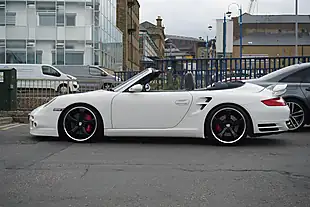 Used 2008 Porsche 911 Turbo Cabriolet White - Interior and Exterior details 9