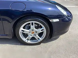 Used 2008 Porsche Boxster 987 Black Leather Blue - Interior and Exterior details 11