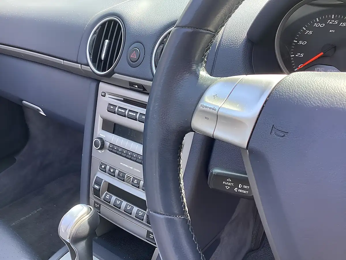 Used 2008 Porsche Boxster 987 Black Leather Blue - Interior and Exterior details 13