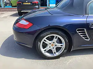 Used 2008 Porsche Boxster 987 Black Leather Blue - Interior and Exterior details 16