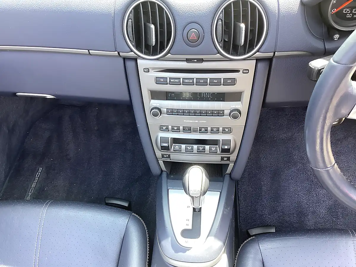 Used 2008 Porsche Boxster 987 Black Leather Blue - Interior and Exterior details 6