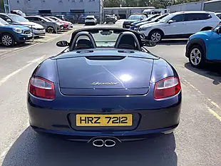 Used 2008 Porsche Boxster 987 Black Leather Blue - Interior and Exterior details 8