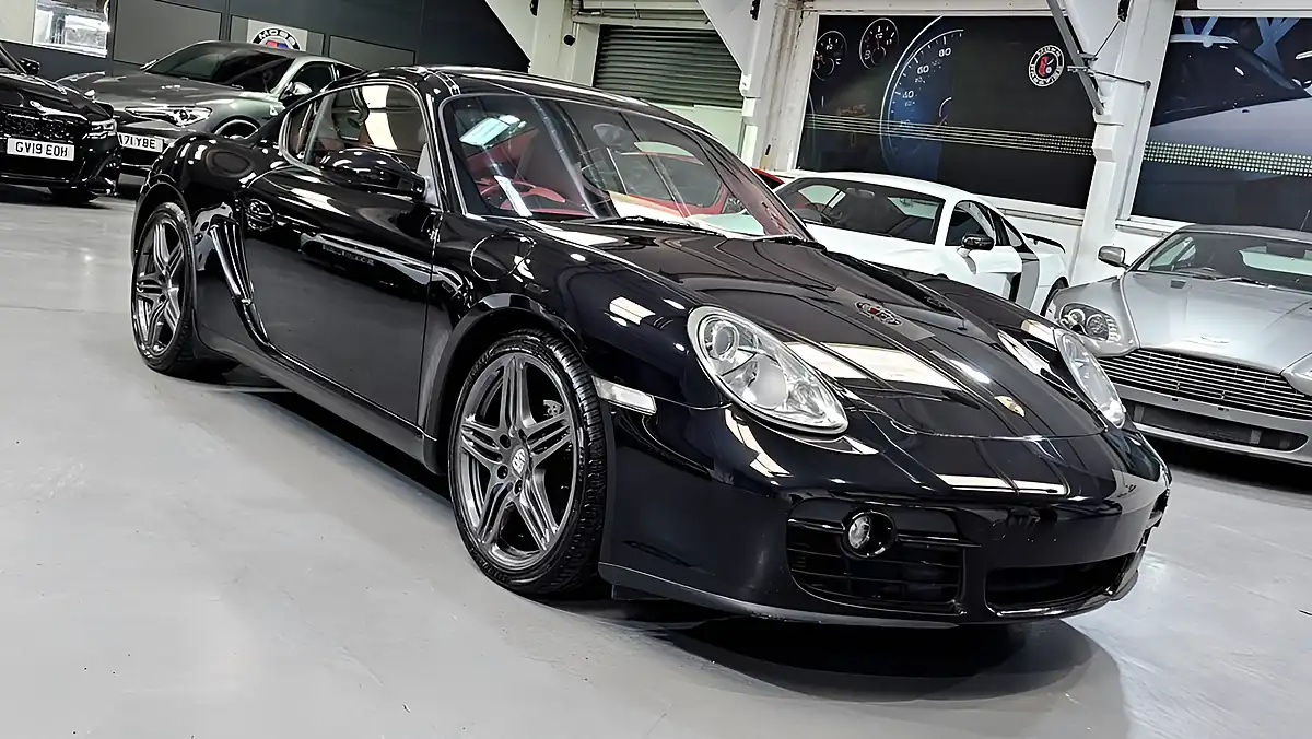 Used 2008 Porsche Cayman 987 Coupe Black - Interior and Exterior details 11