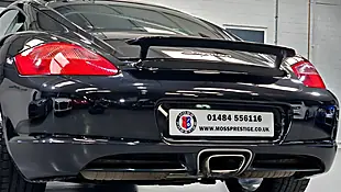Used 2008 Porsche Cayman 987 Coupe Black - Interior and Exterior details 13