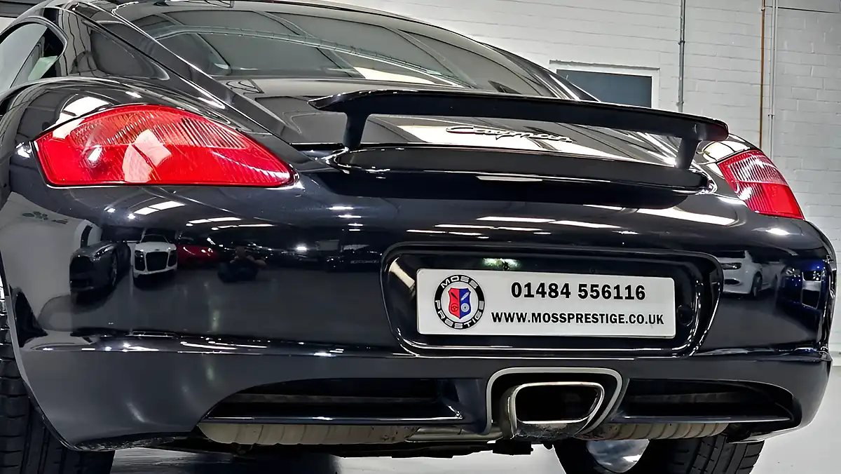 Used 2008 Porsche Cayman 987 Coupe Black - Interior and Exterior details 13