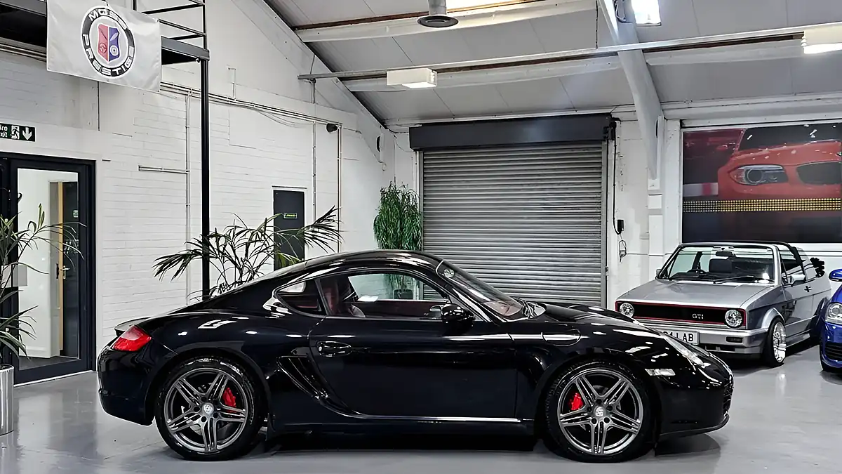 Used 2008 Porsche Cayman 987 Coupe Black - Interior and Exterior details 5