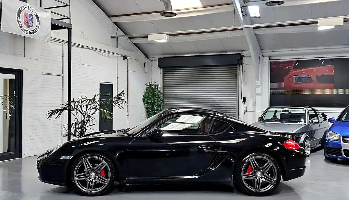Used 2008 Porsche Cayman 987 Coupe Black - Interior and Exterior details 6