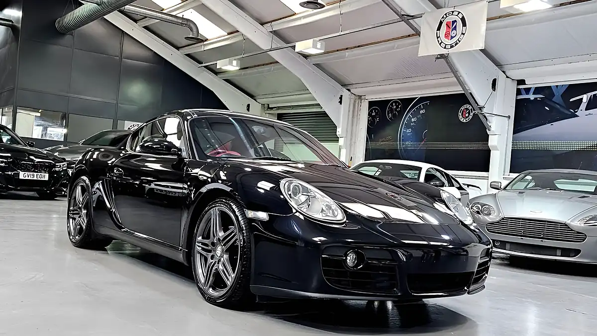 Used 2008 Porsche Cayman 987 Coupe Black - Interior and Exterior details 8