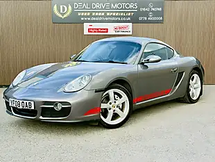 Used 2008 Porsche Cayman 987 Coupe Grey - Interior and Exterior details 3