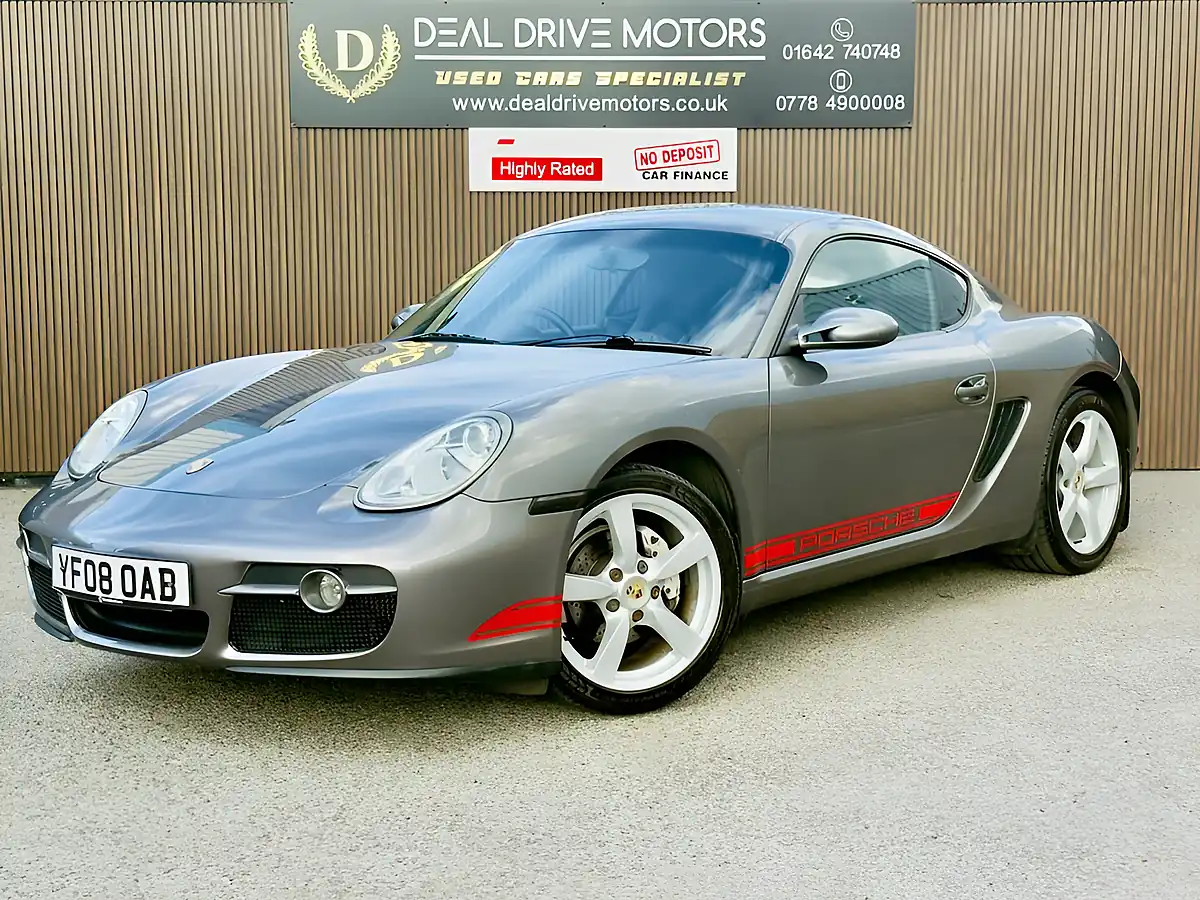 Used 2008 Porsche Cayman 987 Coupe Grey - Interior and Exterior details 3