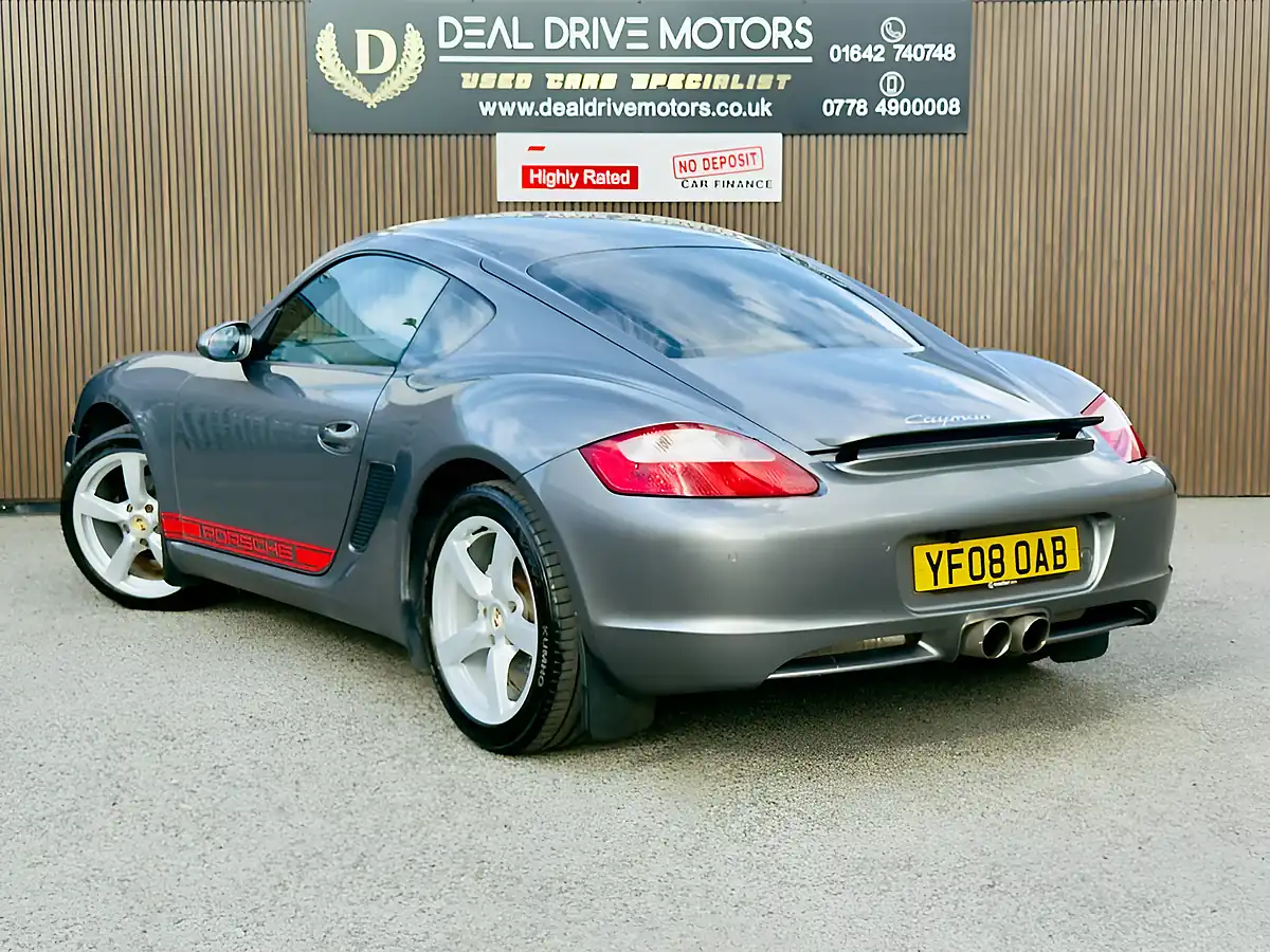 Used 2008 Porsche Cayman 987 Coupe Grey - Interior and Exterior details 5
