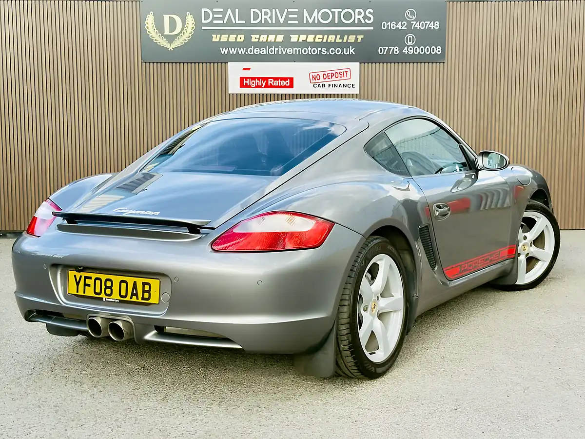 Used 2008 Porsche Cayman 987 Coupe Grey - Interior and Exterior details 7