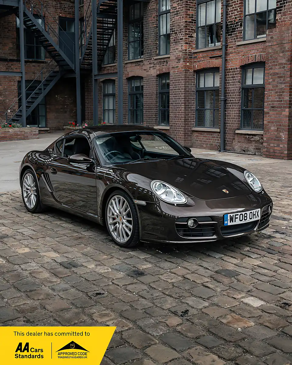 Used 2008 Porsche Cayman 987 S Coupe Brown - Front View
