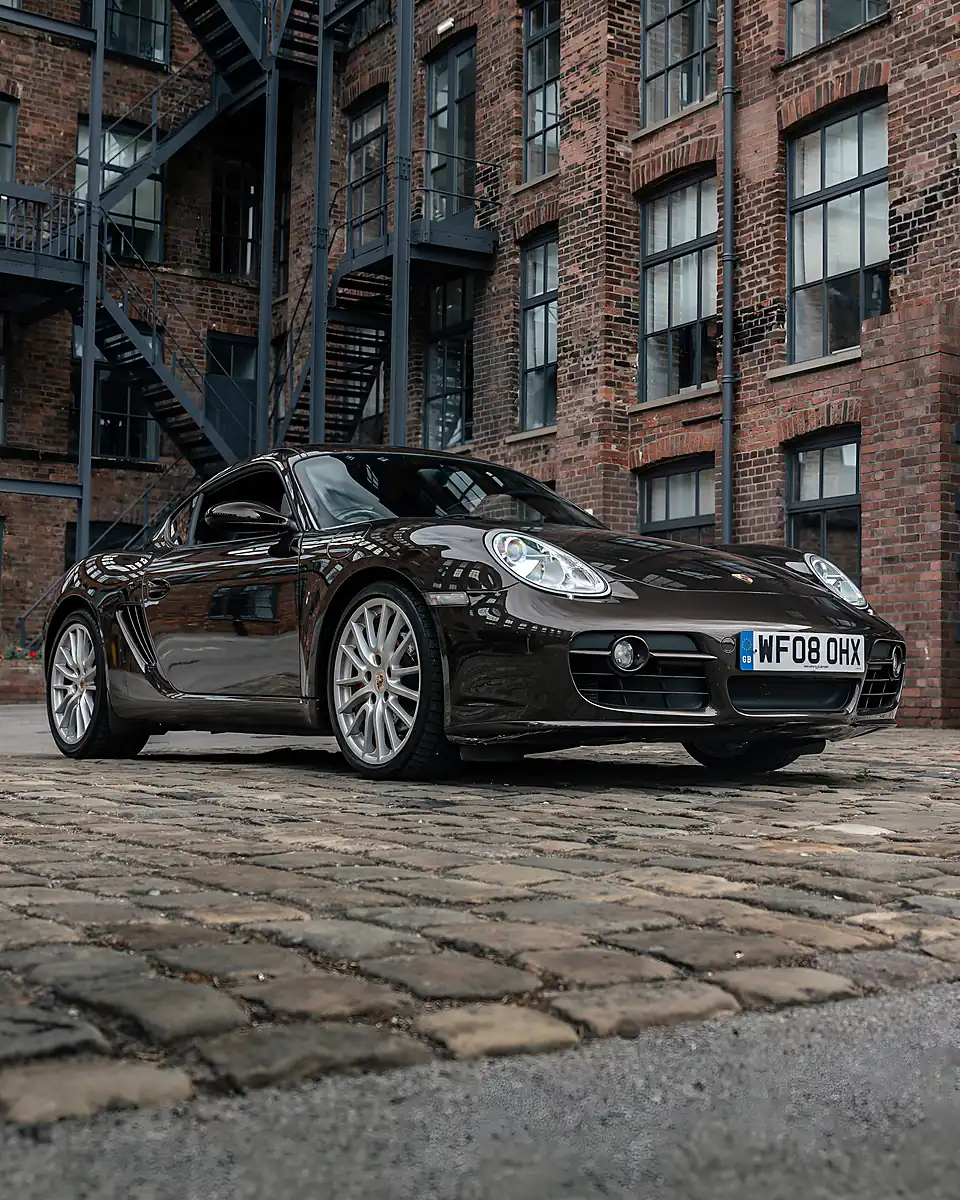 Used 2008 Porsche Cayman 987 S Coupe Brown - Interior and Exterior details 10