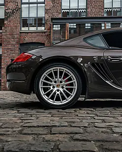 Used 2008 Porsche Cayman 987 S Coupe Brown - Interior and Exterior details 11