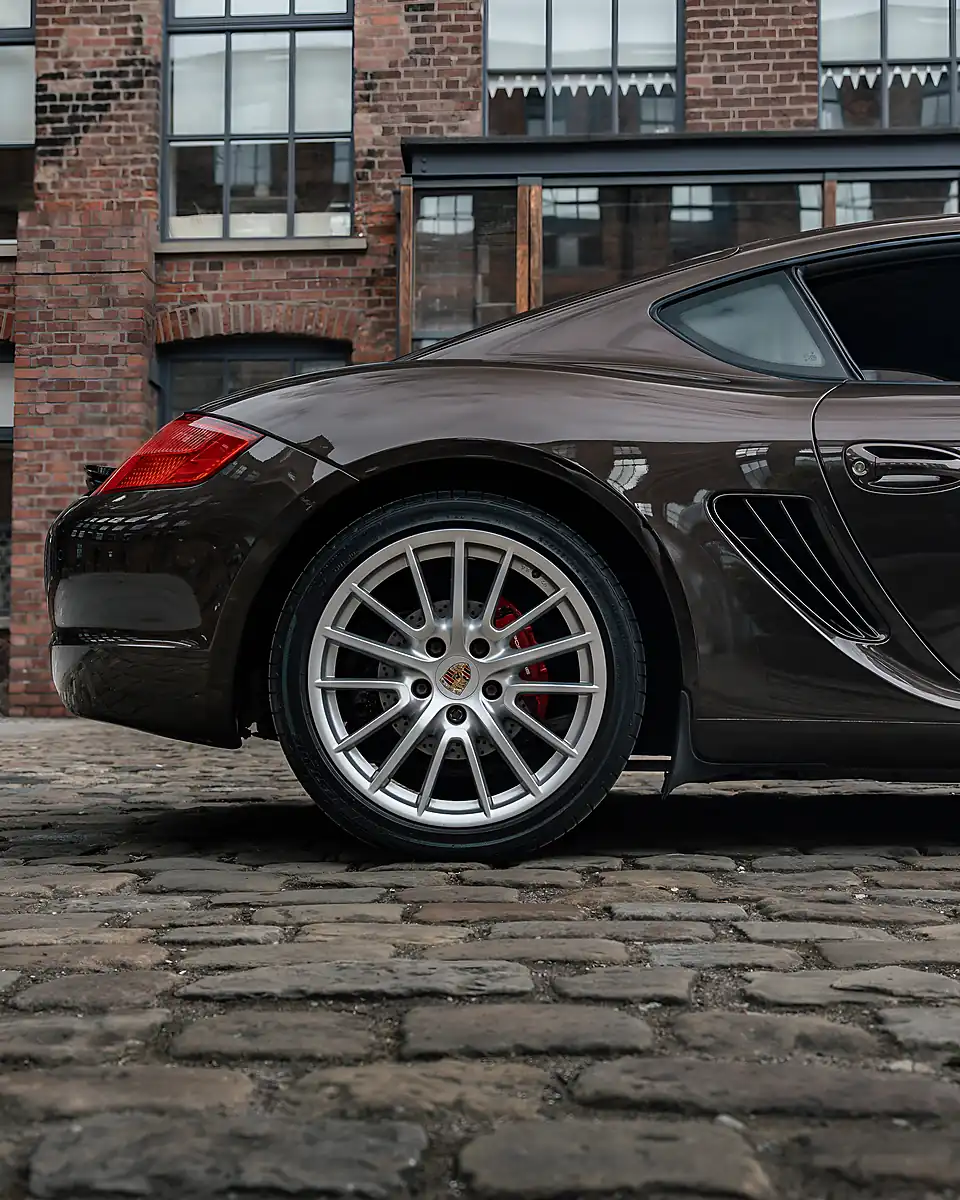 Used 2008 Porsche Cayman 987 S Coupe Brown - Interior and Exterior details 11