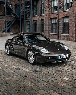 Used 2008 Porsche Cayman 987 S Coupe Brown - Interior and Exterior details 12