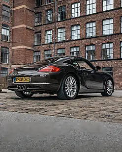 Used 2008 Porsche Cayman 987 S Coupe Brown - Interior and Exterior details 4