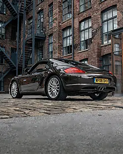 Used 2008 Porsche Cayman 987 S Coupe Brown - Interior and Exterior details 7