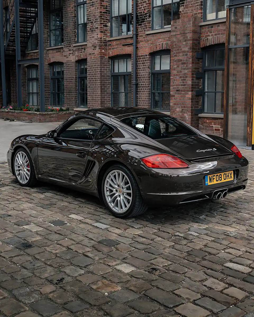 Used 2008 Porsche Cayman 987 S Coupe Brown - Interior and Exterior details 8