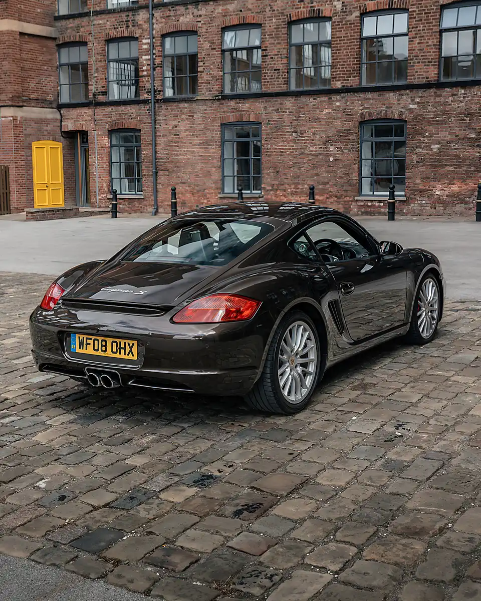 Used 2008 Porsche Cayman 987 S Coupe Brown - Interior and Exterior details 9