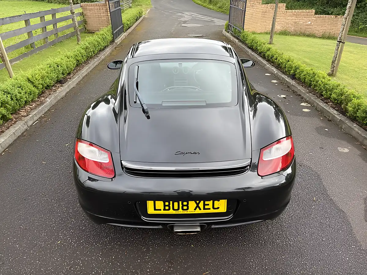 Used 2008 Porsche Cayman Basalt Black Metallic - Interior and Exterior details 12