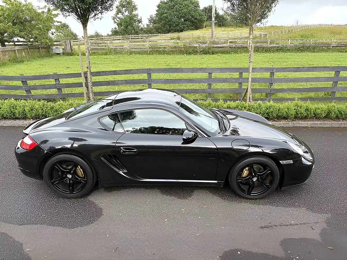 Used 2008 Porsche Cayman Basalt Black Metallic - Interior and Exterior details 2