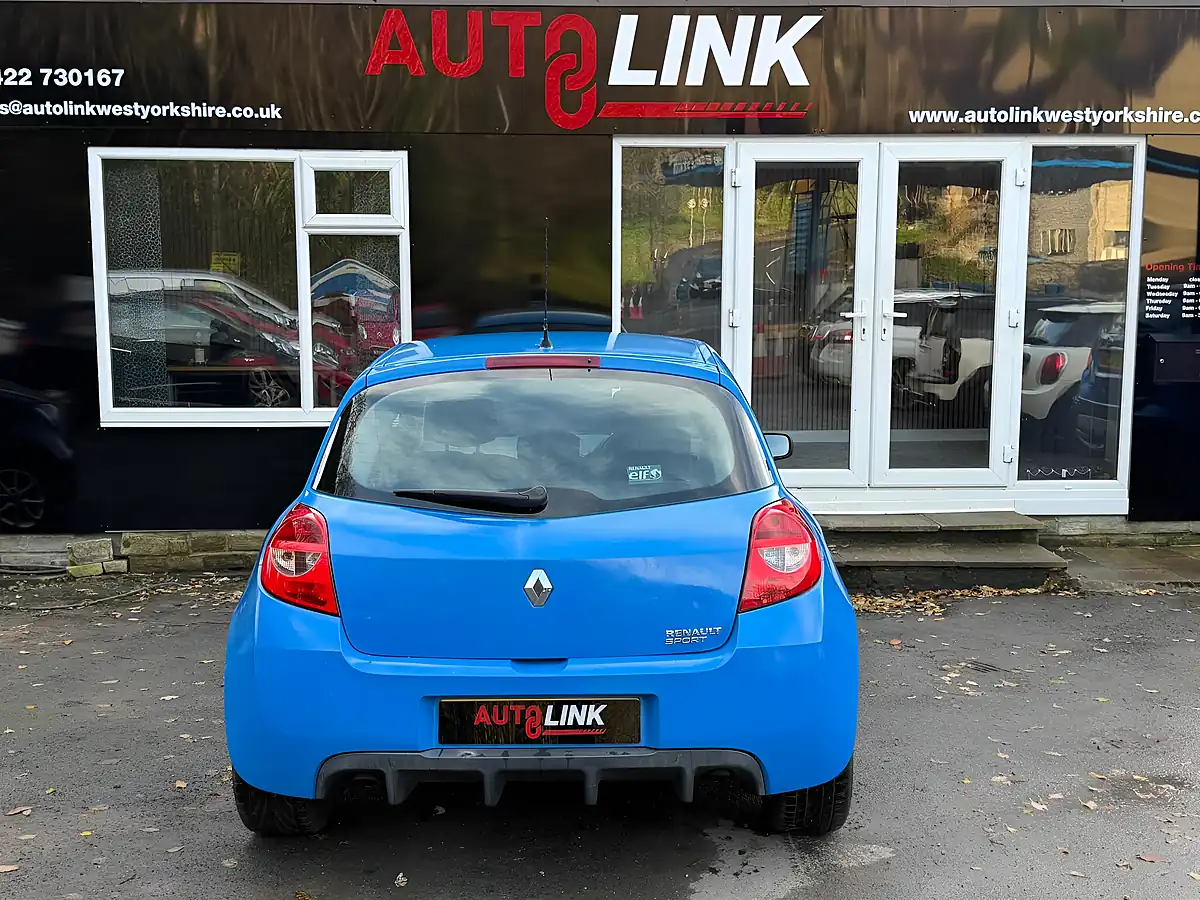 Used 2008 Renault Clio Renaultsport Cup Blue - Interior and Exterior details 4
