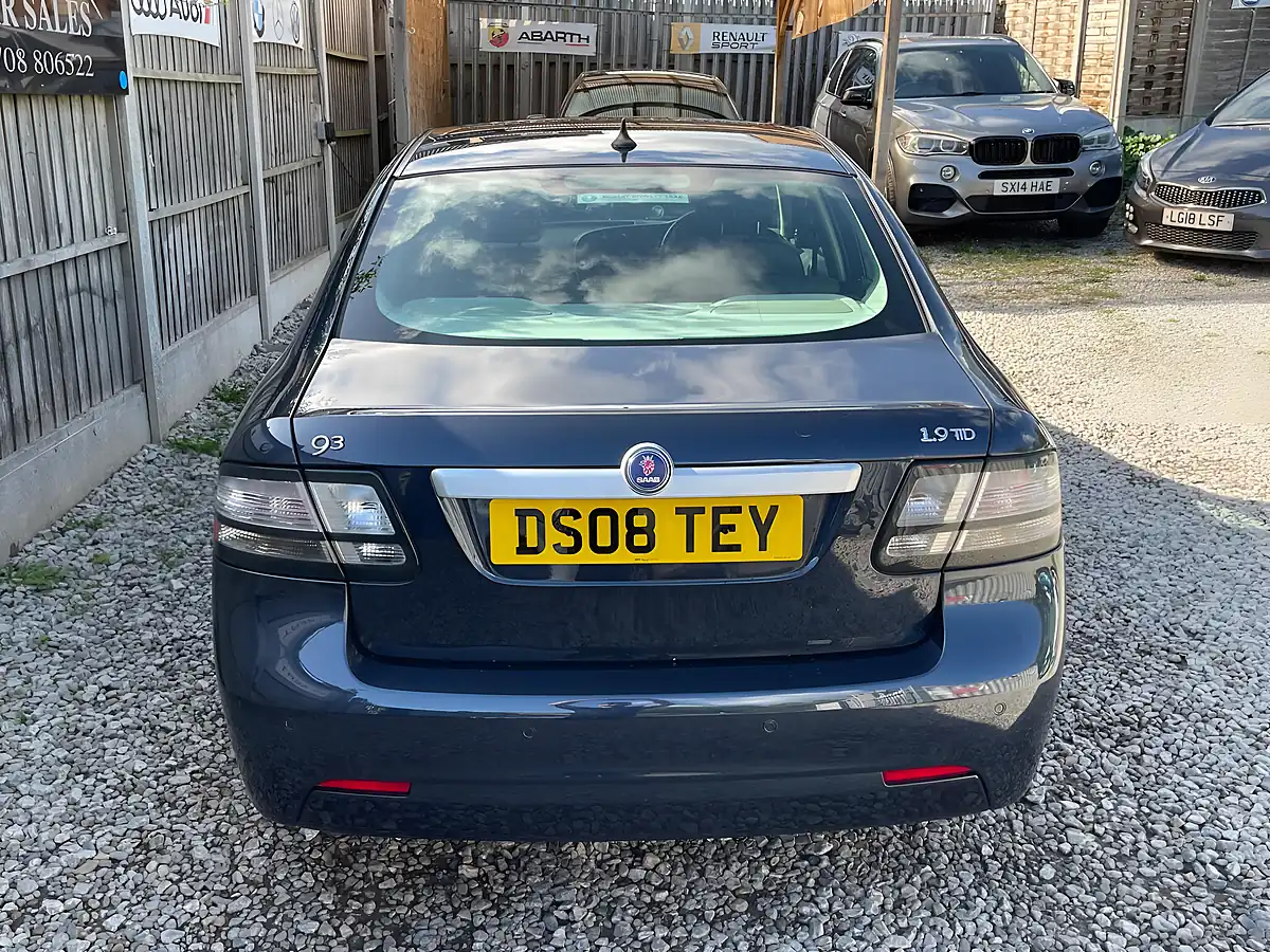Used 2008 Saab 9-3 Vector Sport Blue - Interior and Exterior details 8