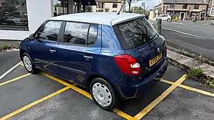 Used 2008 Skoda Fabia 1 5dr Blue - Interior and Exterior details 11