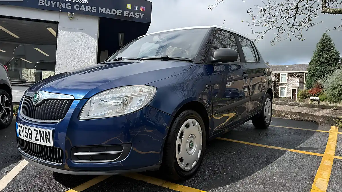 Used 2008 Skoda Fabia 1 5dr Blue - Interior and Exterior details 3