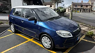 Used 2008 Skoda Fabia 1 5dr Blue - Interior and Exterior details 5